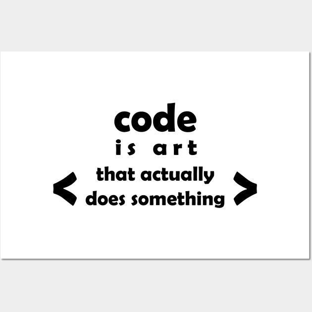 code is art that actully does somting Wall Art by yinon-h